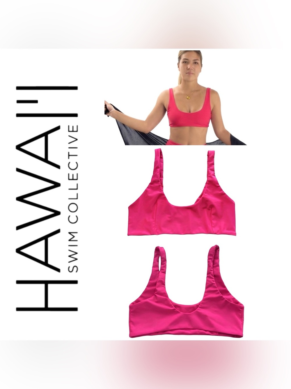 Hawaii Swim Collective • Bikini Top • SMALL • Hype